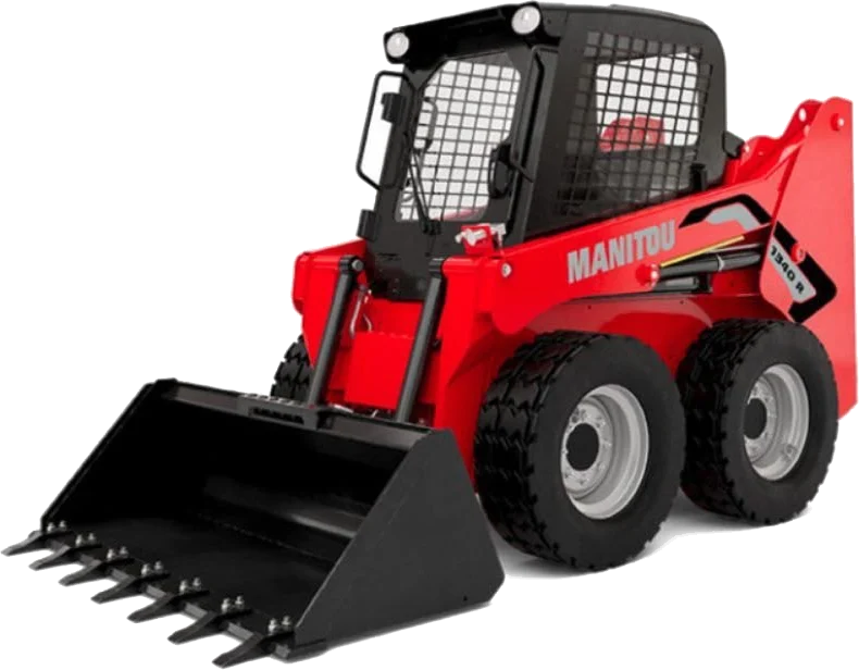 Our Manitou 1340R skid steer loader